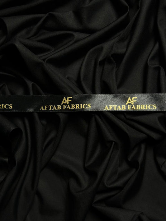 Premium- Jet Black Wash & Wear Suit